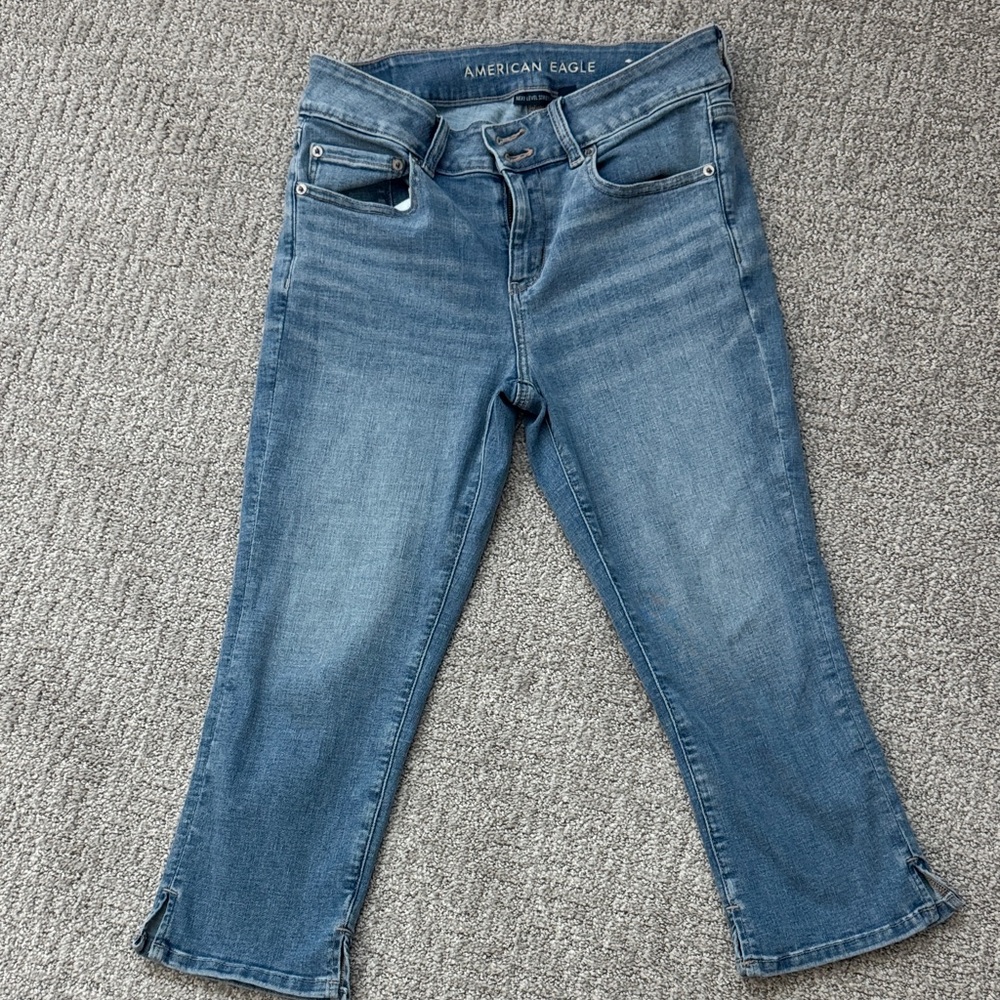 American Eagle Outfitters Women's Denim Cropped Jeans